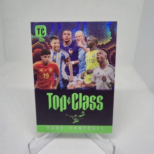 Pure Football, Messi/Yamal/Mbappé/Haaland/Vini/Mane Panini Top Class Fifa 24/25. Soccer card. Trading card. Combined shipping. Read info.