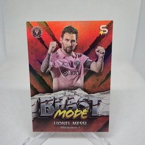 Lionel Messi "Beast Mode" Topps Superstar MLS 2024. Soccer card. Trading card. Combined shipping. Read info.
