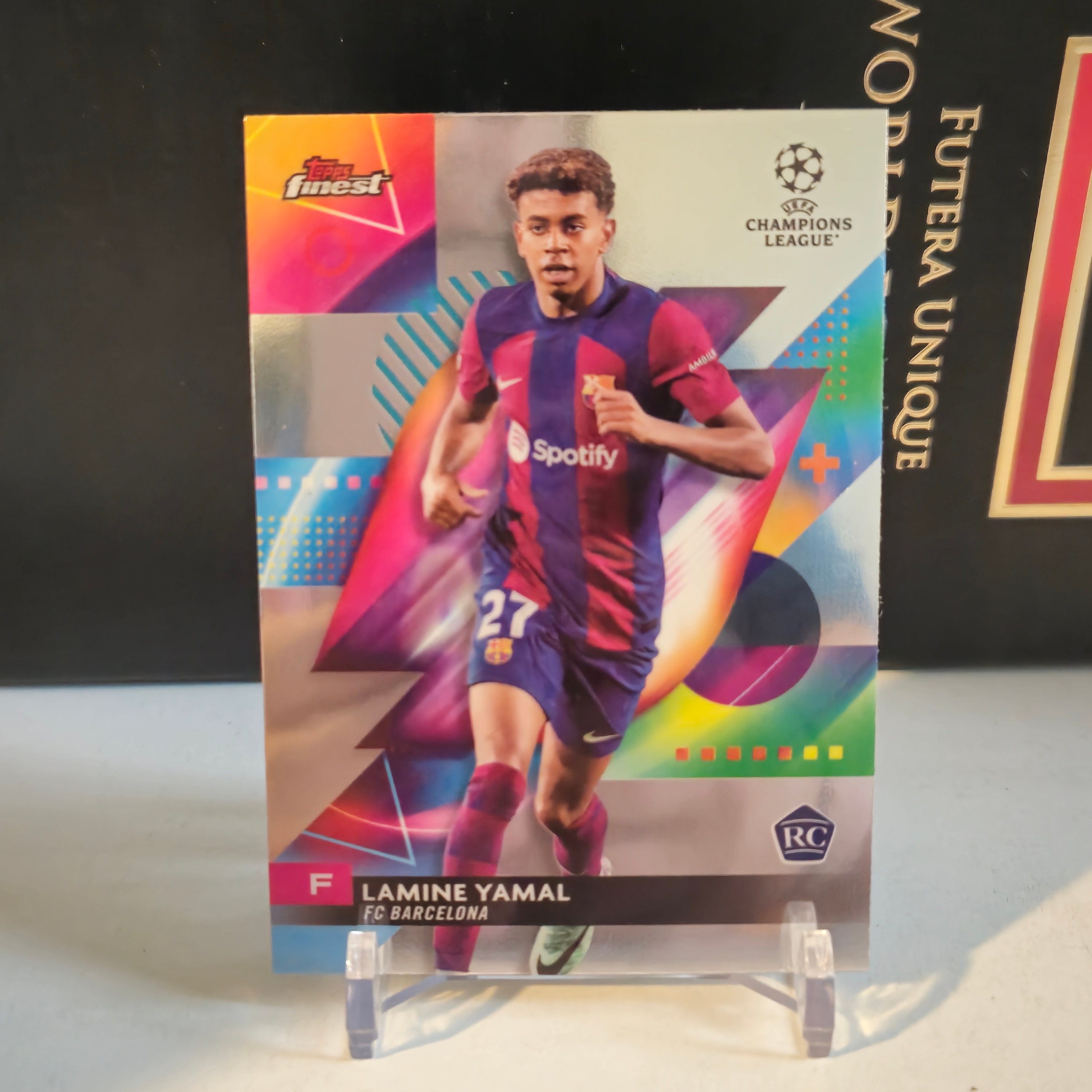 25枚限定】ラミンヤマルLamine Yamal RC Toppsバルセロナ