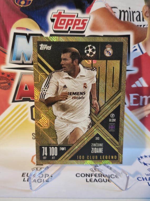 22-23 Topps ZIDANE ジダン 直筆サイン 31/100 22-23 Topps ZIDANE ジダン 直筆サイン 31/100