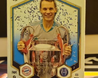 Manuel Neuer &quot;Trophy Triumph&quot;, New Topps Match Attax 2024/2025. Soccer card. Trading card. Combined shipping. Read info.