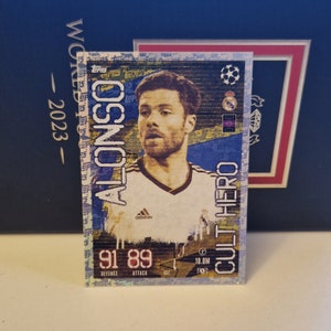Xabi Alonso "Cult Hero" Topps Match Attax Fußball 2024. Fußball Karte. Sammelkarte. Kombiversand.