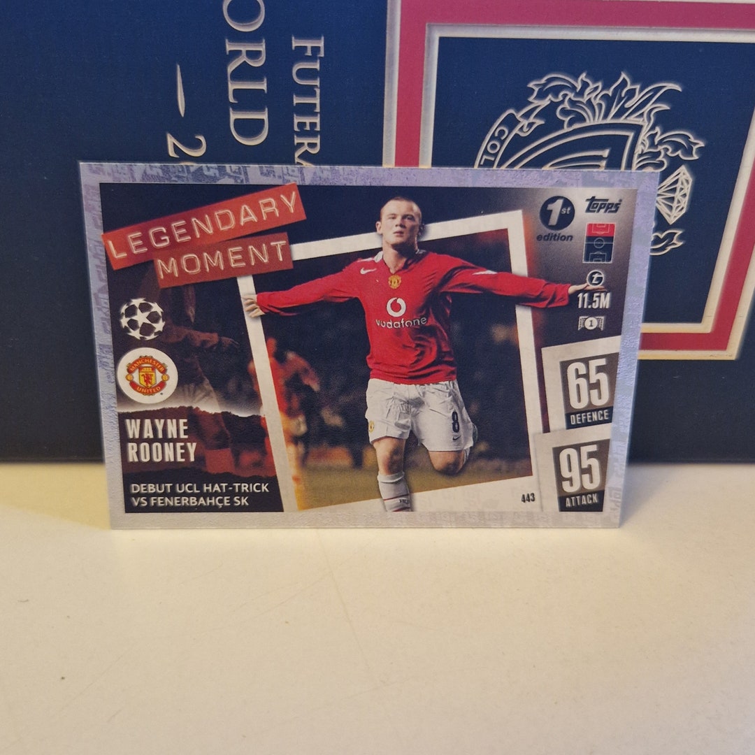 世界50枚限定！Topps WAYNE ROONEY 直筆サイン PSA7 世界50枚限定！Topps WAYNE ROONEY 直筆サイン PSA7 世界50枚限定