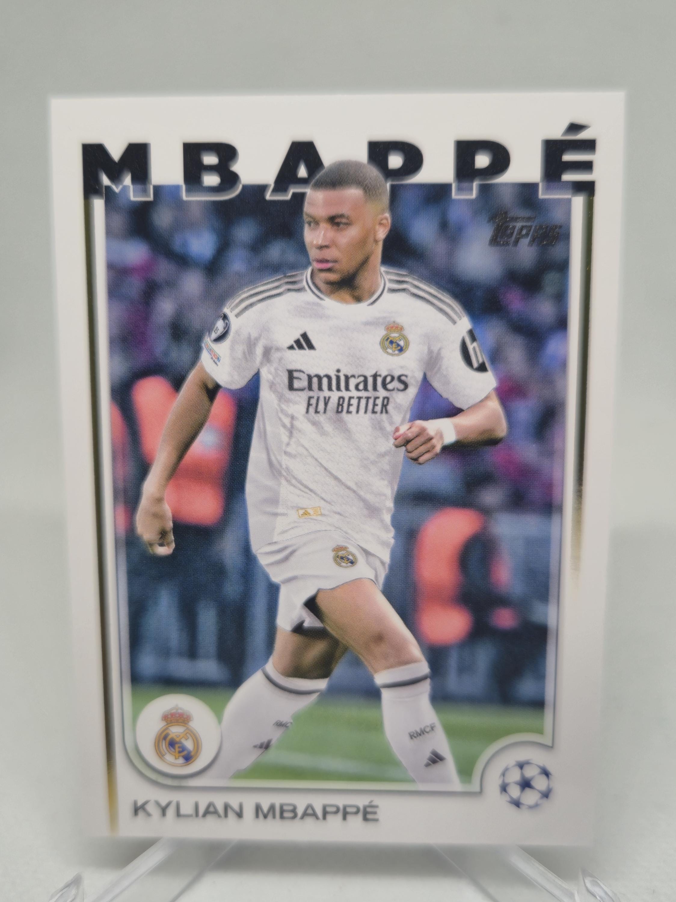 キリアン・エムバペ Topps 2024/25。サッカーカード。トレーディング