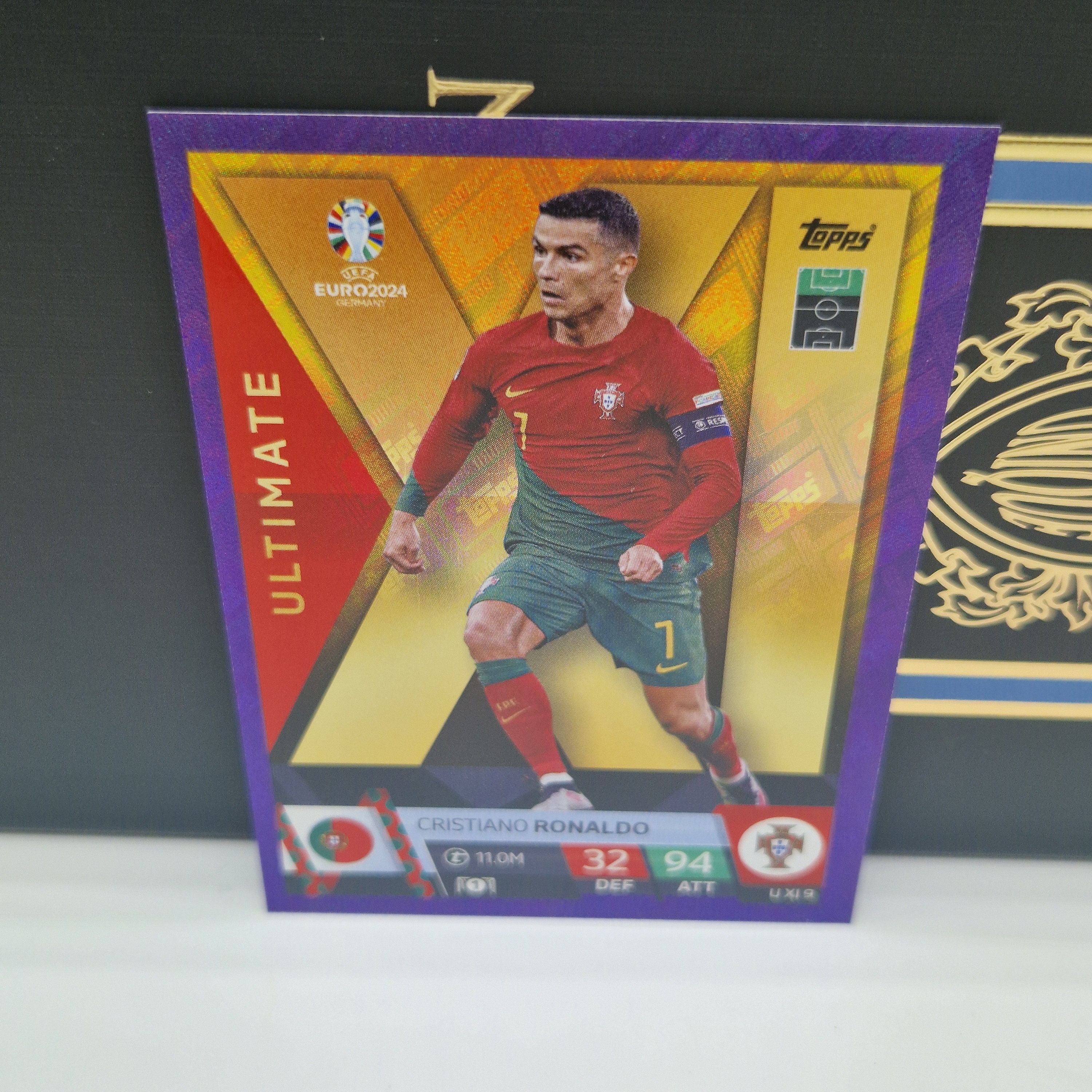 サッカー選手カード　クリスティアーノ・ロナウド　ウエハース Amazon.co.jp: PANINI BLACK GOLD クリスティアーノロナウド
