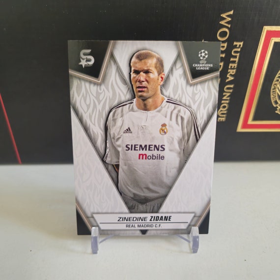Zinedine Zidane Topps Superstars 2023. Real Madrid. Soccer Card