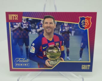 Lionel Messi "GOAT" Panini FC Barcelona 125 Anniversary 2025. Soccer card. Combined shipping. Read info.