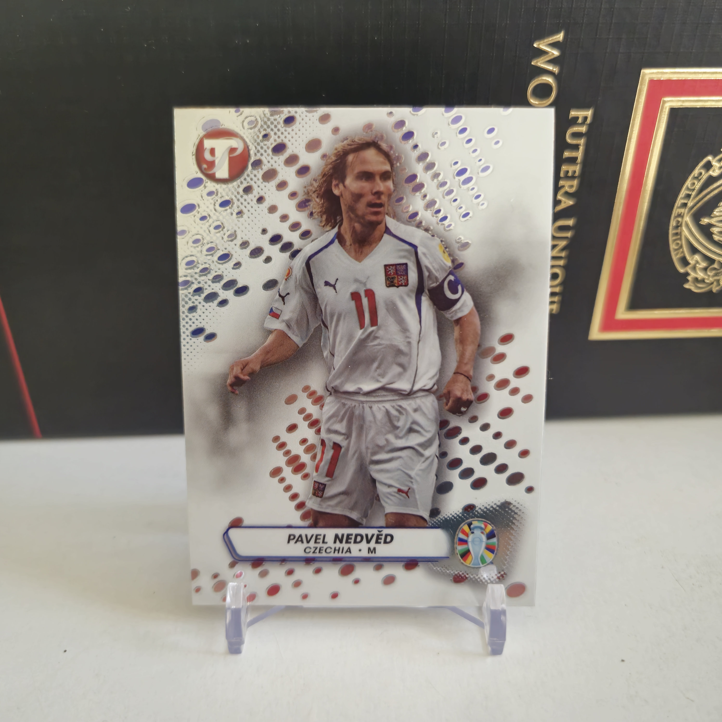 Pavel Nedved Topps Pristine Euro 2024. CZECHIA. Soccer Card