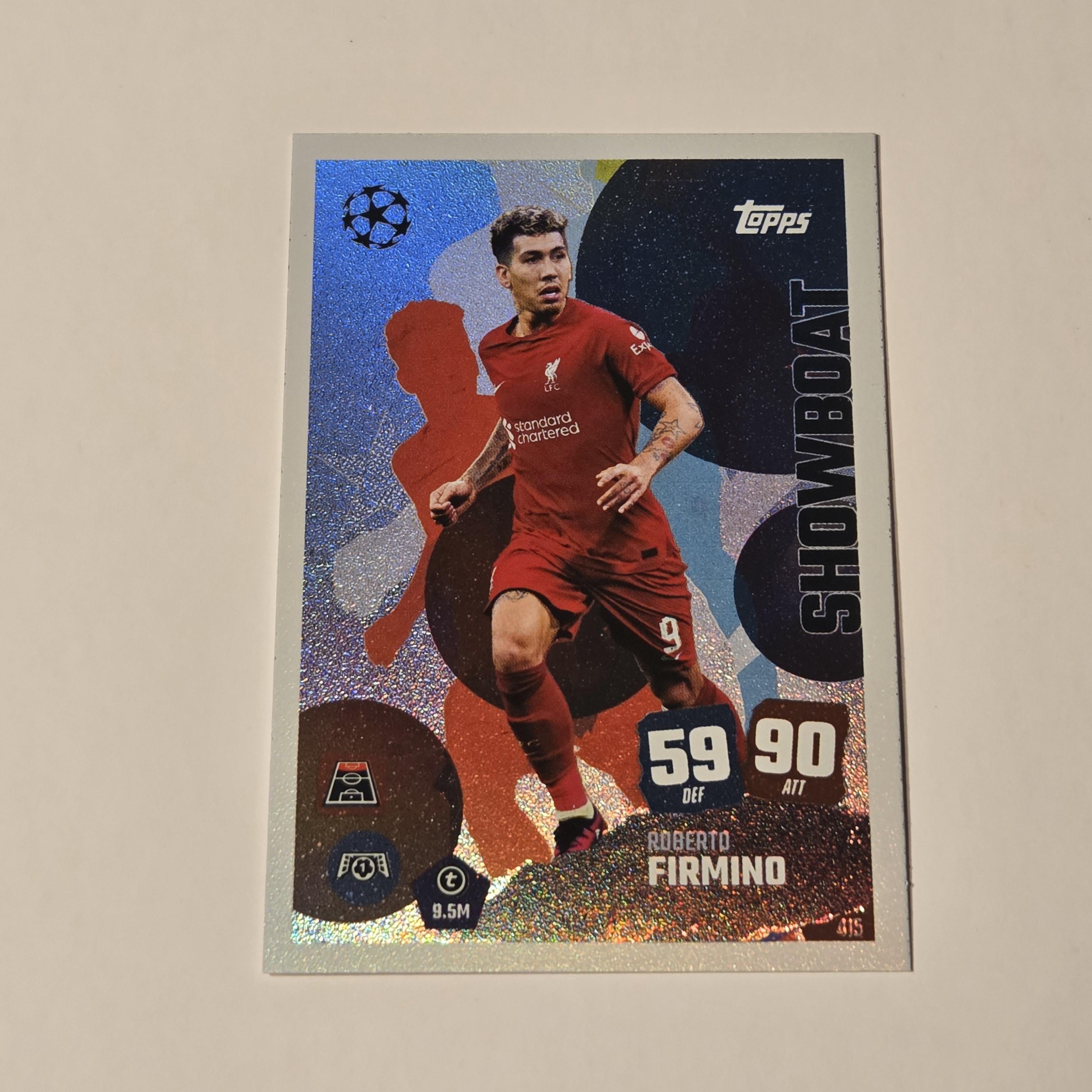 ロベルト・フィルミーノ「ショーボート」Topps Match Attax 25/26