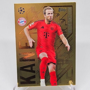 Harry Kane « Gold Edge Edition », nouvelle catégorie Topps Match Attax 2024/2025. Carte de football. Carte à collectionner. Expédition combinée. Lisez les informations.