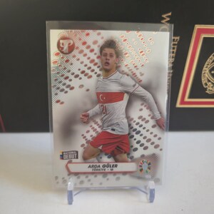 Arda Guler remporte l'Euro 2024. Turquie. Carte de football. Carte à collectionner. Expédition combinée. Lisez les informations.