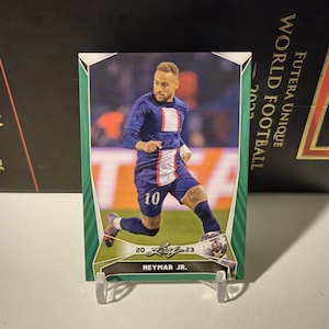 Neymar JR , Leaf 2023. Soccer card. Combined shipping. Paris Saint-Germain.
