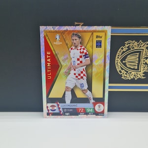 Luka Modric "XI Ultimate", Topps Match Attax Euro 2024. Croacia. Cromos de fútbol. Cromos coleccionables. Envío combinado. Leer más.