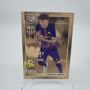 Lamine Yamal &quot;Mega Rookies&quot; Panini Club FC Barcelona 2025. Soccer card. Combined shipping. Read info.