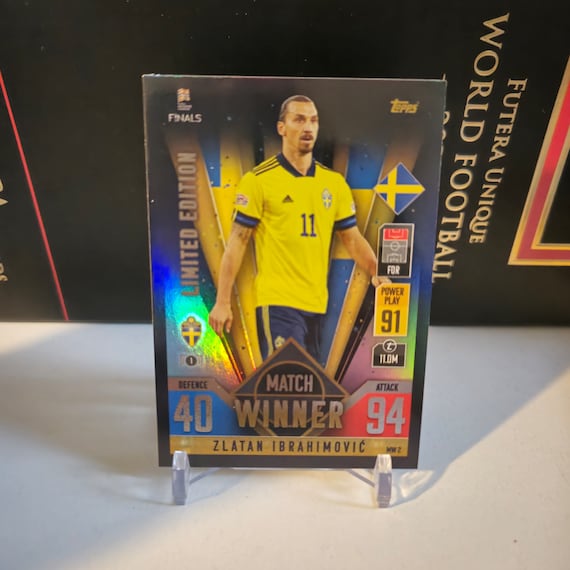 zlatan ibrahimovic limited edition card Zlatan Ibrahimovich 