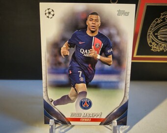 Kylian Mbappe Topps Uefa Club Competitions Soccer Card