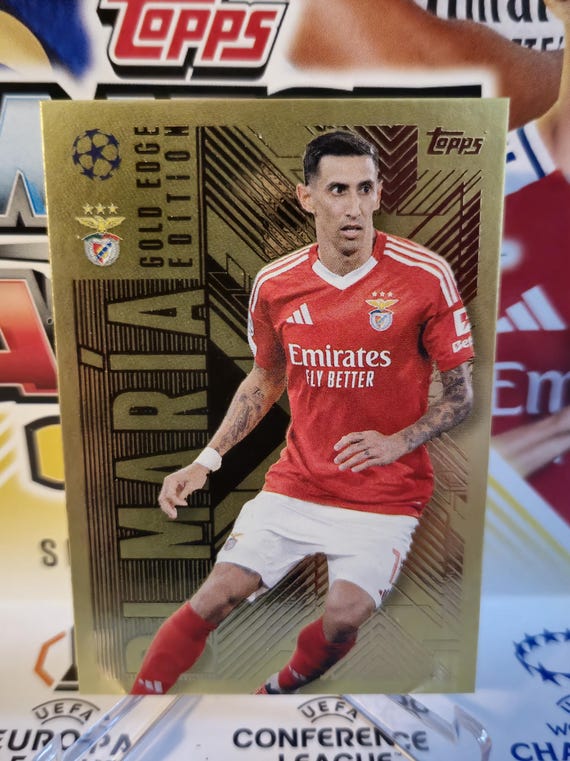 アンヘル・ディ・マリア「ゴールドエッジ」、Topps Match Attax Extra
