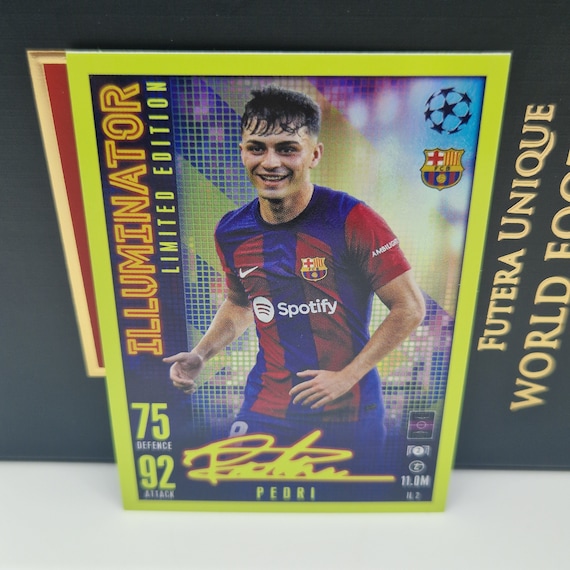 Pedri "illuminator Limited Edition", Topps Match Attax Extra 2024. Soccer Card. Trading Card. Combined Shipping. Read Info. - Etsy Pedri "illuminator Limited Edition", Topps Match Attax Extra 2024. Soccer Card. Trading Card. Combined Shipping. Read Info. - Etsy