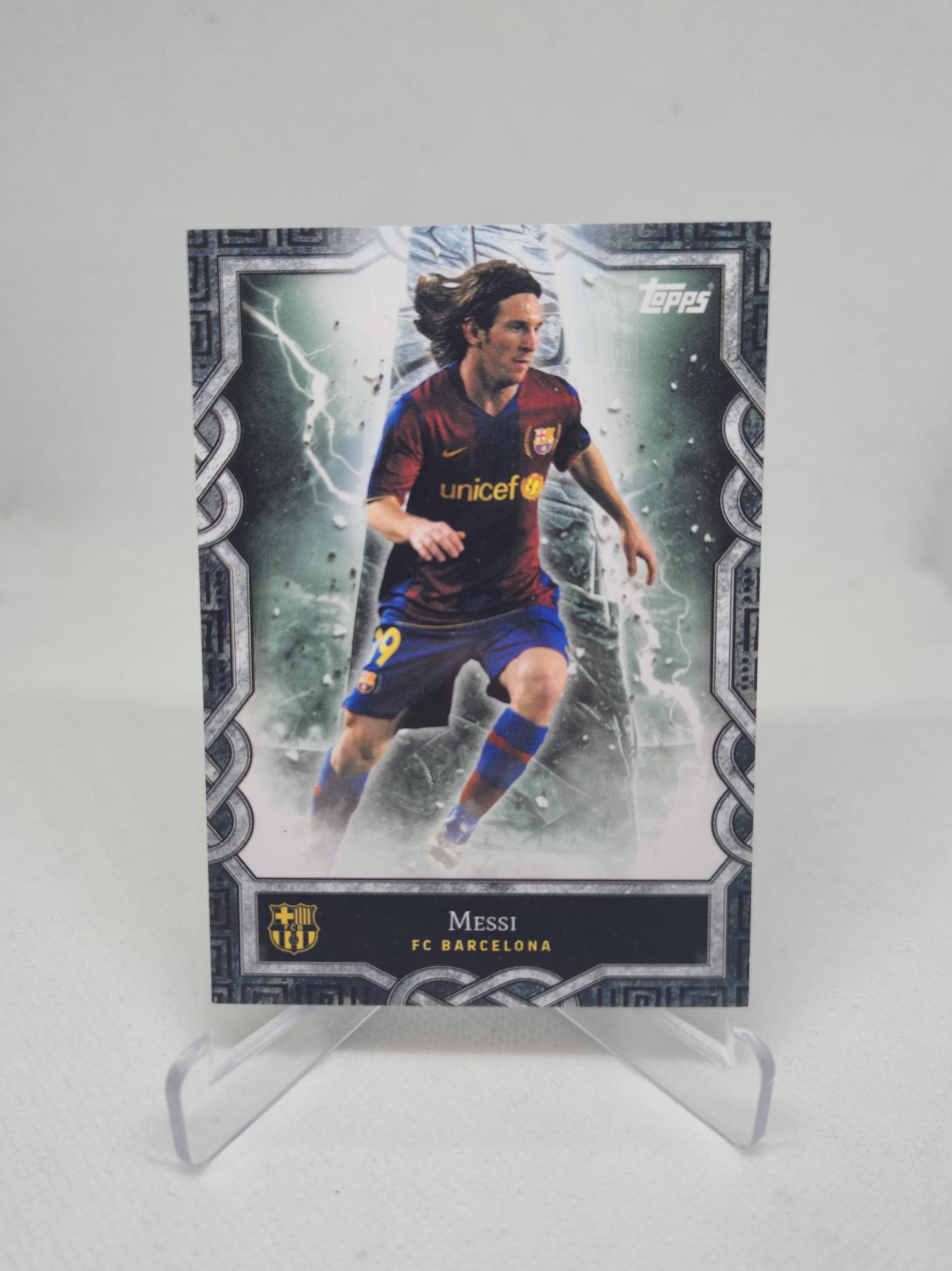 Lionel Messi Topps Barcelona 2024/2025, #MO-9. Soccer Card