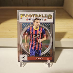 Xavi "Footballs Finest" Topps Finest 2022. Fußball Karte. Sammelkarte. Kombiversand möglich. Barcelona