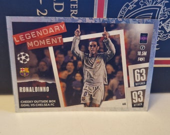 ロナウジーニョ「伝説の瞬間」、Topps Match Attax Soccer 2024