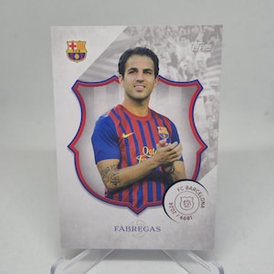 Tarjeta Fàbregas Topps FC Barcelona 125.º aniversario 2024. Envío combinado.