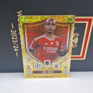 Joao Mario ""Kings of Europe", Topps Match Attax Extra 2024. Fußball Karte." Sammelkarte. Kombiversand möglich. Info lesen. Benfica