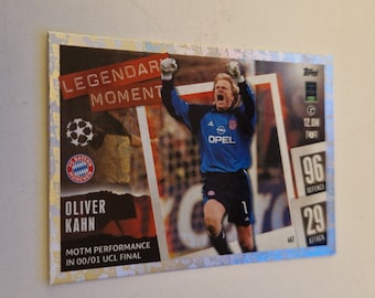 オリバー・カーン「伝説の瞬間」、Topps Match Attax Soccer 2024
