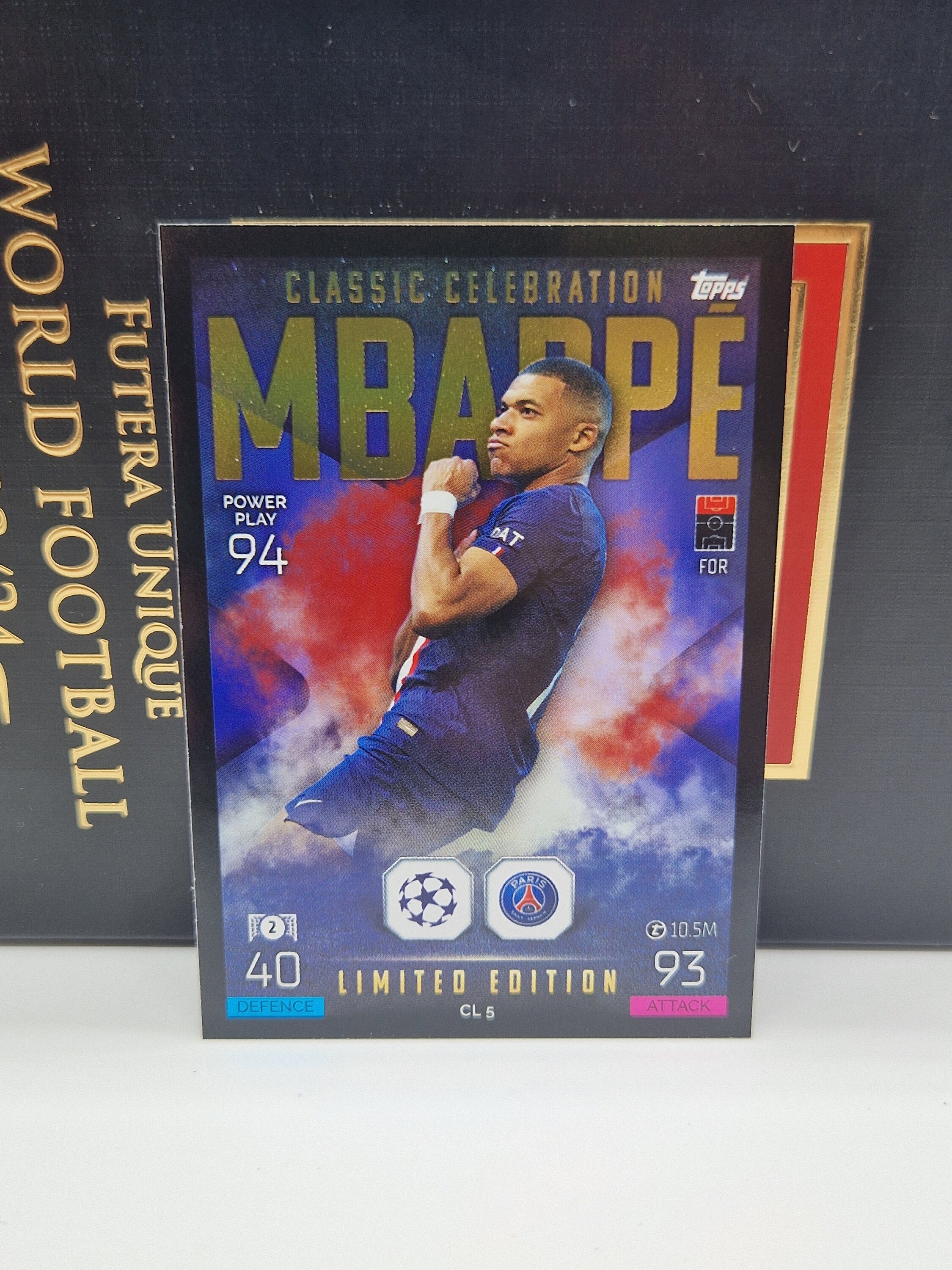 Kylian Mbappe "limited Edition", Topps Match Attax 2022/23. Soccer Card.  Trading Card. Combined Shipping. - Etsy