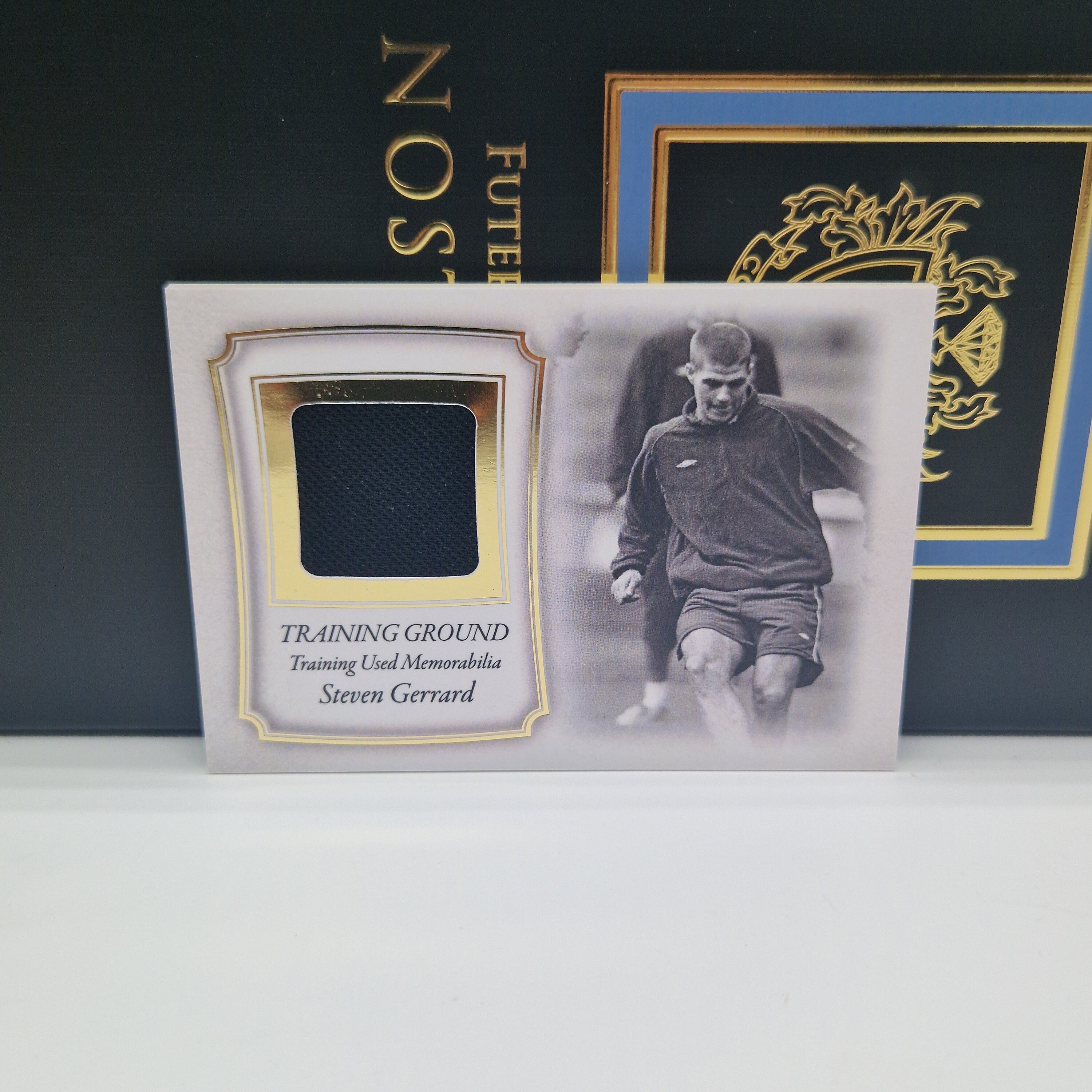 Steven Gerrard, Worn Jersey, 03/32ex!, FUTERA NOSTALGIA World 