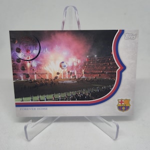 Camp Nou "Casa para siempre", #2 Topps FC Barcelona 125.º aniversario 2024. Tarjeta de fútbol. Envío combinado.