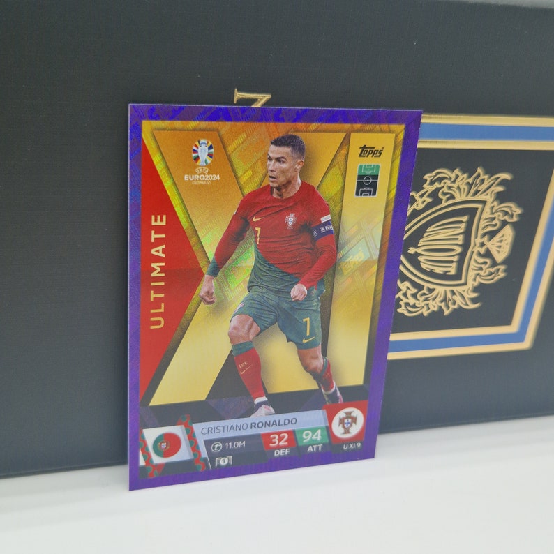 Carte Collection Pepe Portugal – Holo-Foil, Topps EURO 2024, U XI 3