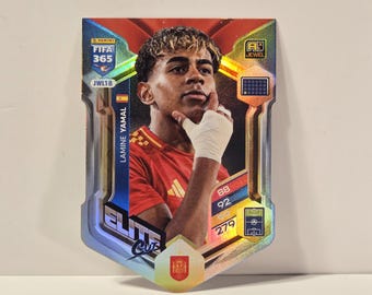 ラミン・ヤマル RC Topps Chrome UEFA 23/24。バルセロナ。サッカー