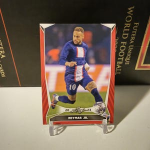 Neymar JR , Leaf 2023. Soccer card. Combined shipping. Paris Saint-Germain.