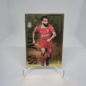 Mo Salah « Gold Edge » Match Attax 24/25. Liverpool. Carte de football. Carte à collectionner. Expédition combinée. Lisez les informations.