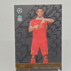 Trent Alexander-Arnold "Black Edge Edition", New Topps Match Attax 2024/2025. Soccer card. Trading card. Combined shipping. Read info.
