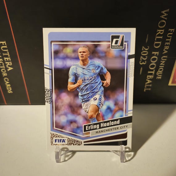 Erling Haaland Donruss 2023/24. Soccer Card. Trading Card