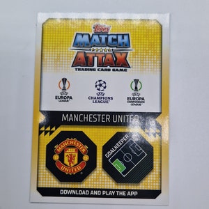 Edwin Van Der Saar "100 Club", Topps Match Attax Soccer 2022/23. Soccer Card. Trading Card ...