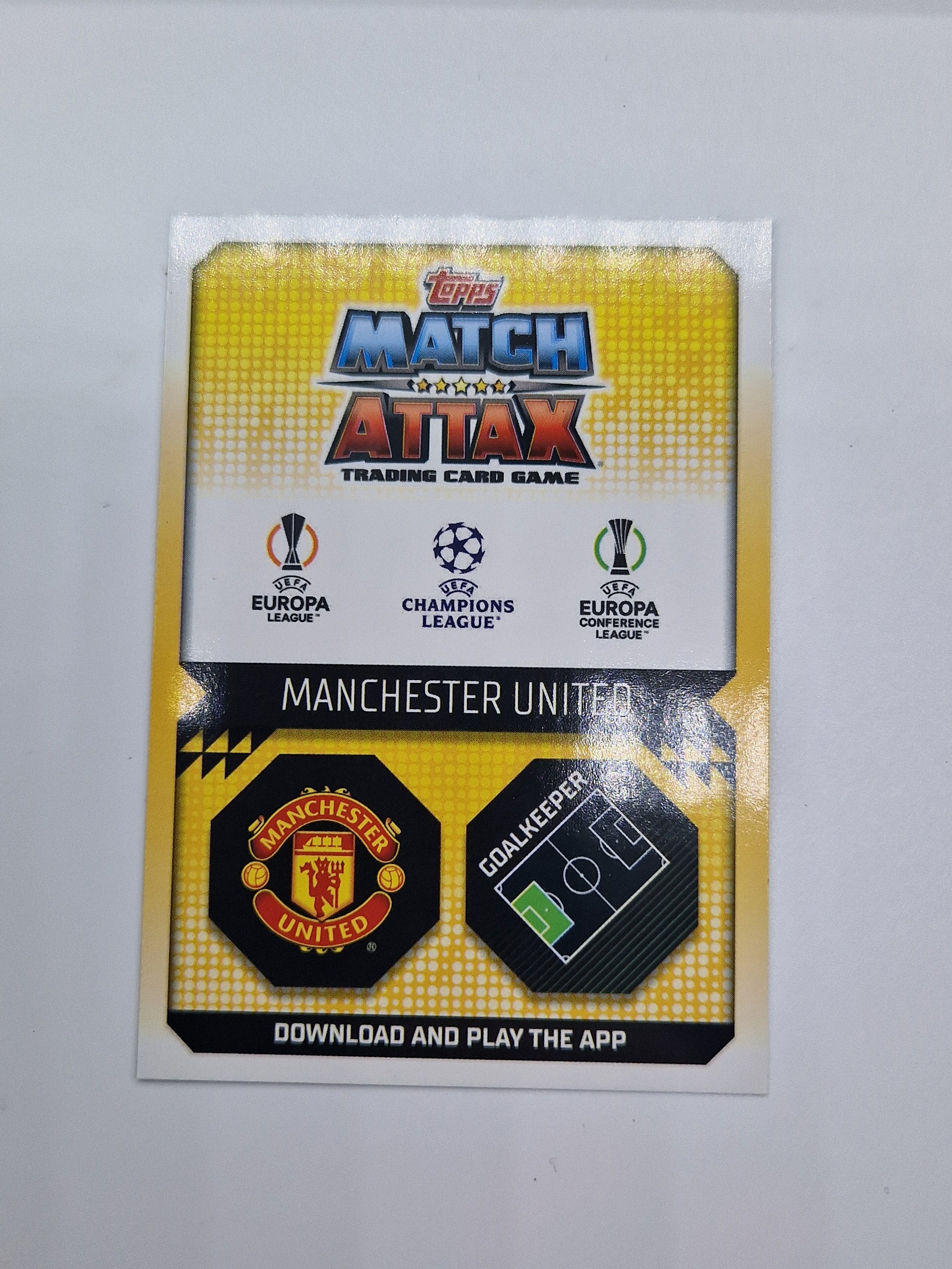Edwin Van Der Saar "100 Club", Topps Match Attax Soccer 2022/23. Soccer Card. Trading Card ...