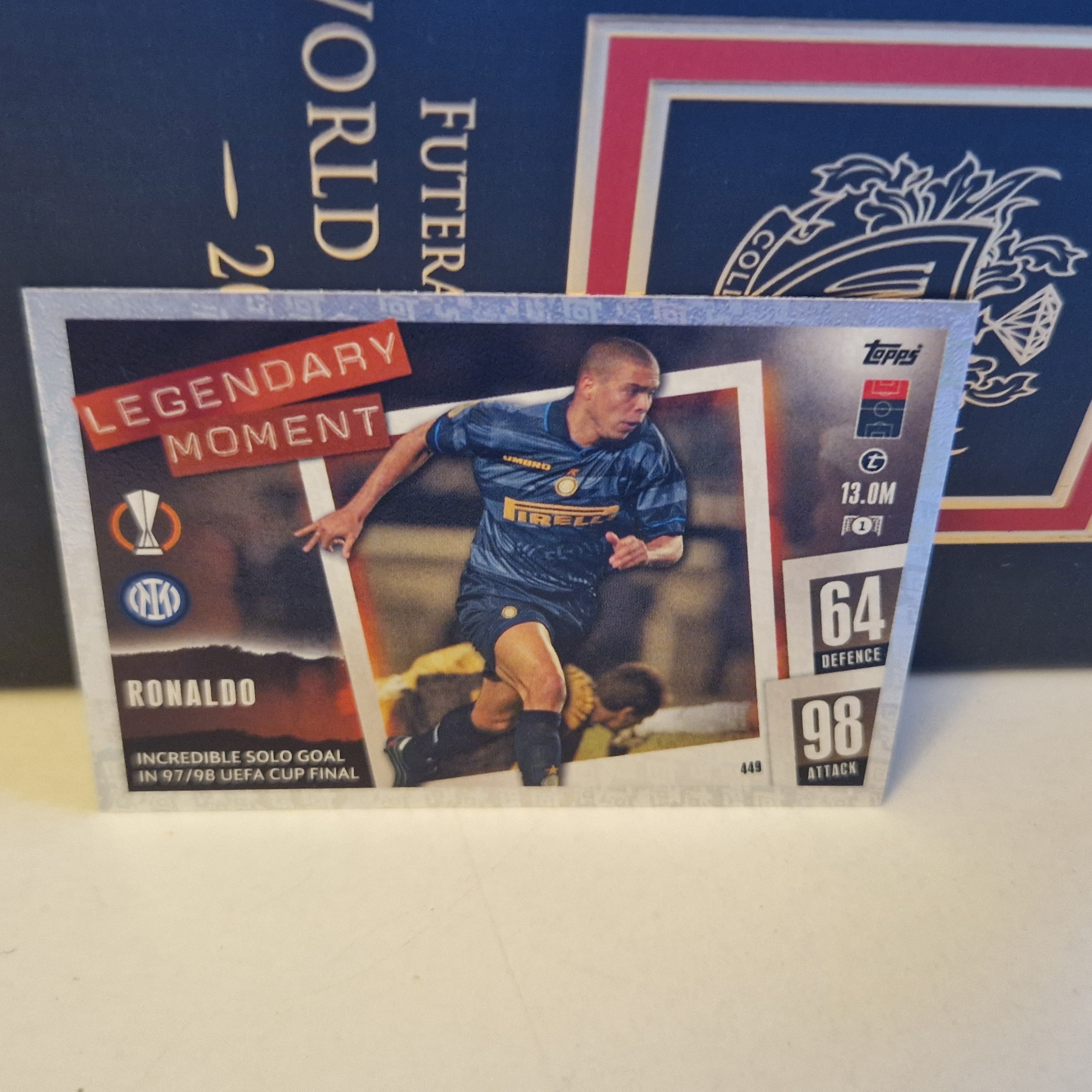 激レア　panini トレーディングカード　ロナウド クリスティアーノ・ロナウド トレーディングカード - メルカリ