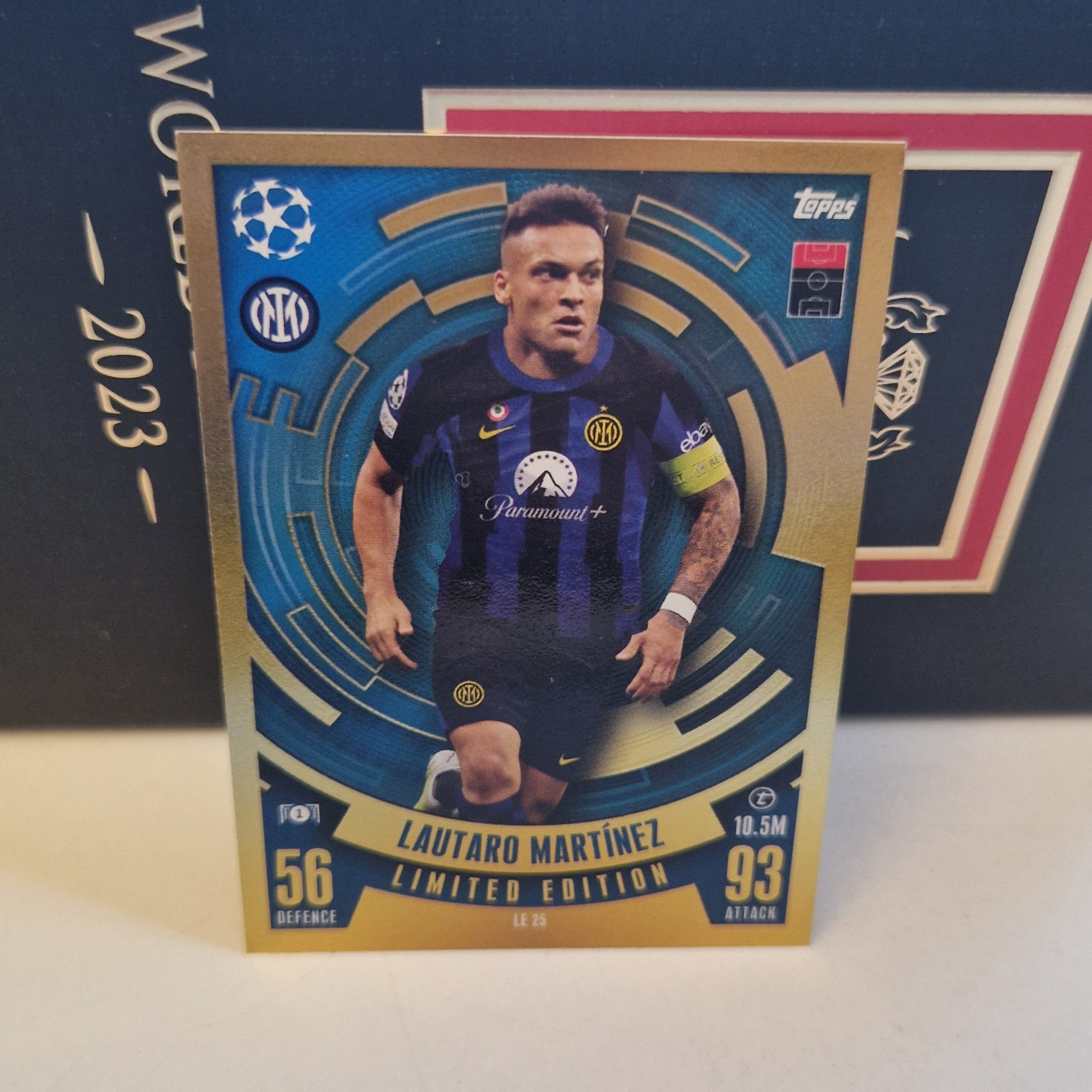 Lautaro Martinez Limited Edition, Topps Match Attax Soccer Lautaro Martinez Limited Edition, Topps Match Attax Soccer
