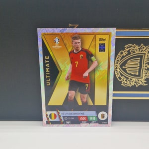 Kevin De Bruyne "XI Ultimate", Topps Match Attax Euro 2024. Países Bajos. Cromos de fútbol. Cromos coleccionables. Envío combinado. Leer más.