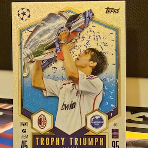 Kaka « Trophy Triumph », nouveau Topps Match Attax 2024/2025. Carte de football. Carte à collectionner. Expédition combinée. Lisez les informations.
