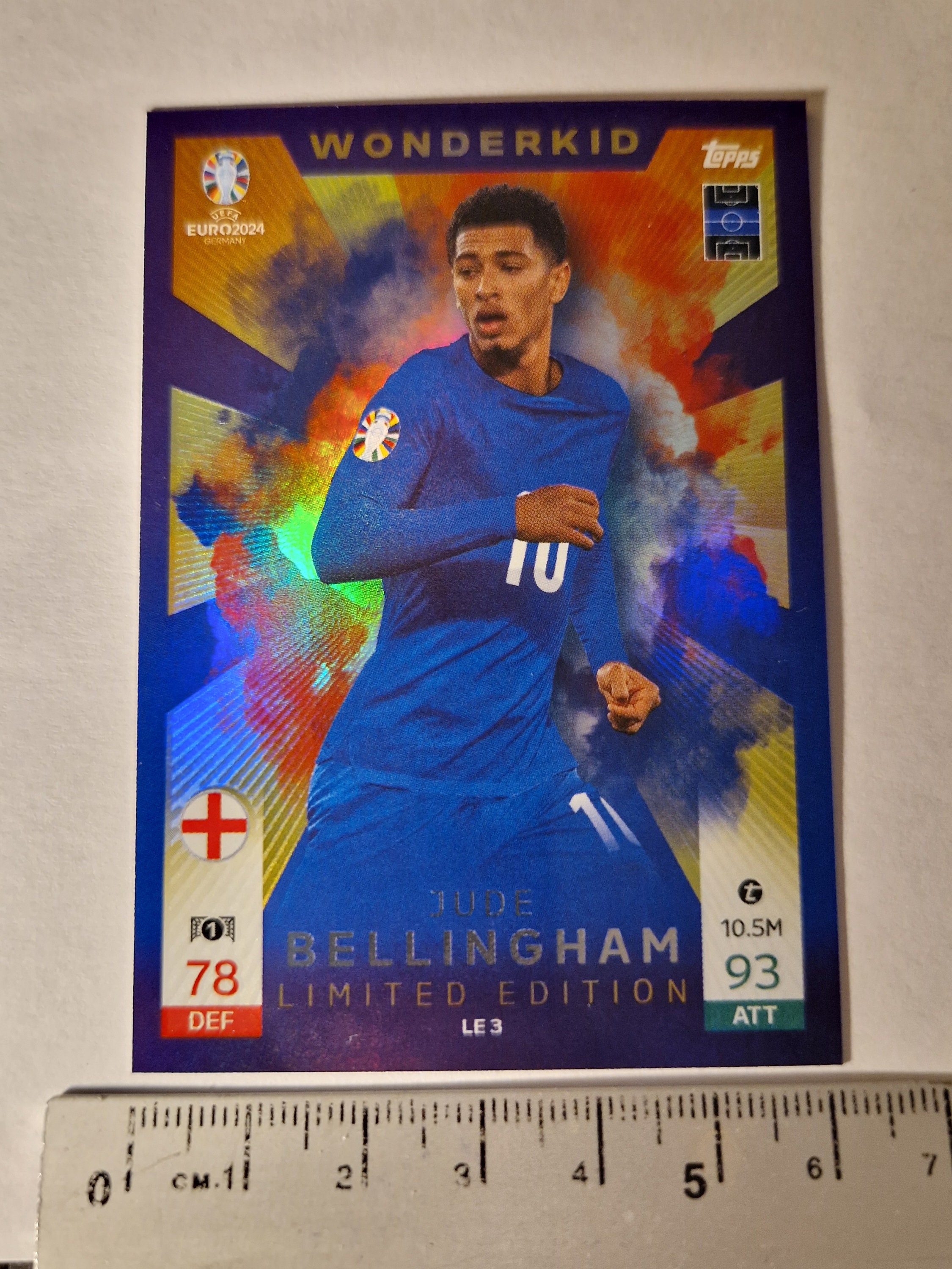 JUDE BELLINGHAM * ULTIMATE STAGE * 2024-25 Topps UCC Chrome
