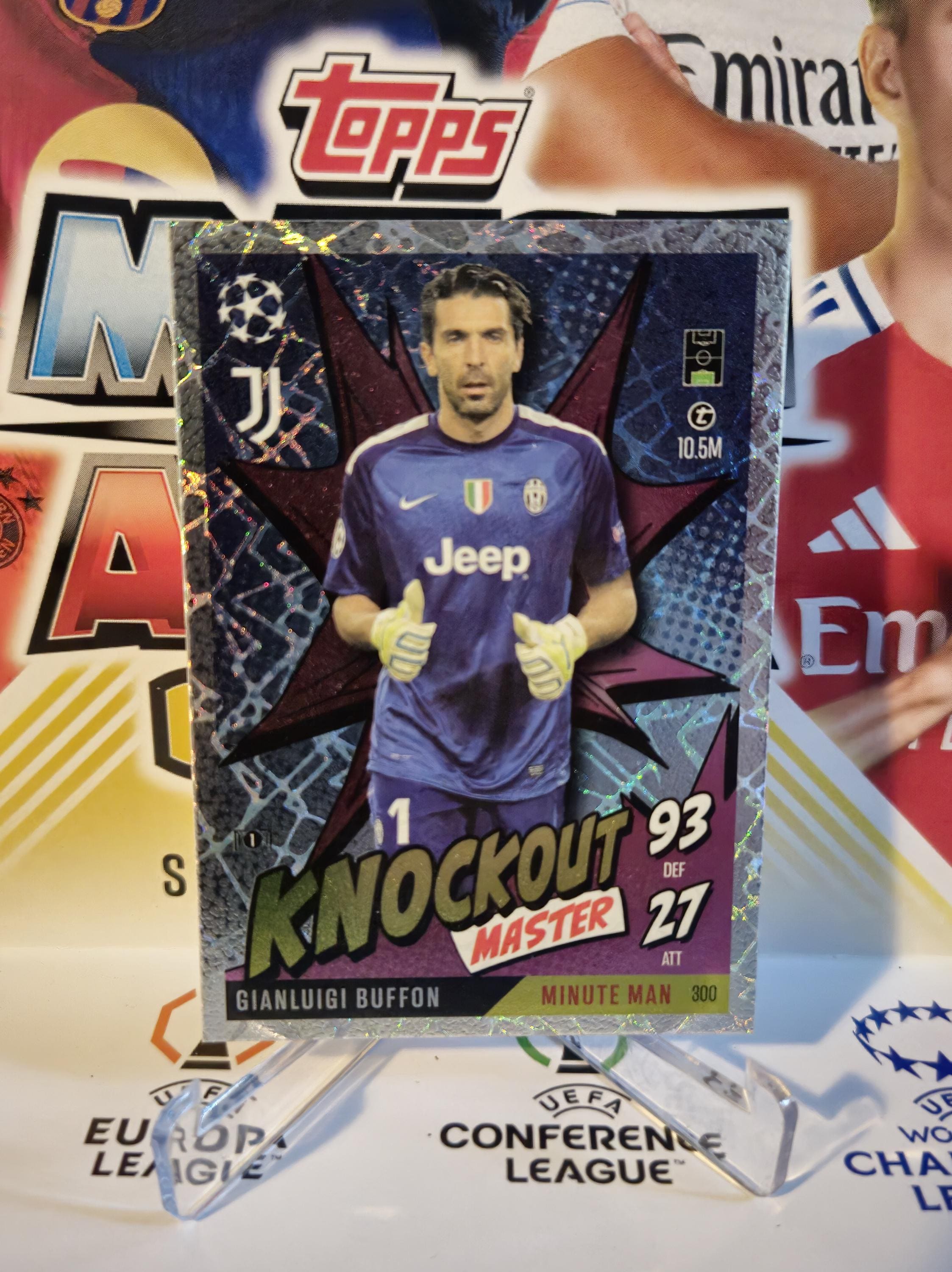 23-24 Topps Juventus Team Set Gianluigi Buffon Gold /50