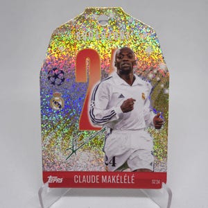Claude Makelele « Squadzone », nouveau match Topps Attax 2024/2025. Carte de football. Carte à collectionner. Expédition combinée. Lisez les informations.