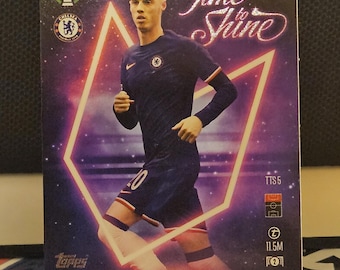 Cole Palmer &quot;Time to Shine&quot;, New Topps Match Attax 2024/2025. Soccer card. Trading card. Combined shipping. Read info.