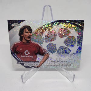 Lothar Matthäus "Starball Debut" Topps Chrome 23/24. Cromos de fútbol. Cromos coleccionables. Envío combinado. Leer más.
