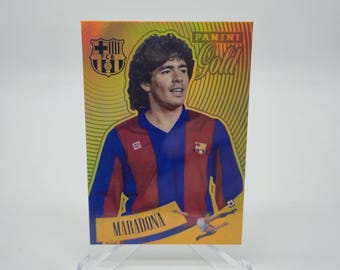 マラドーナ Topps FCバルセロナ125周年記念 2024年サッカーカード。同