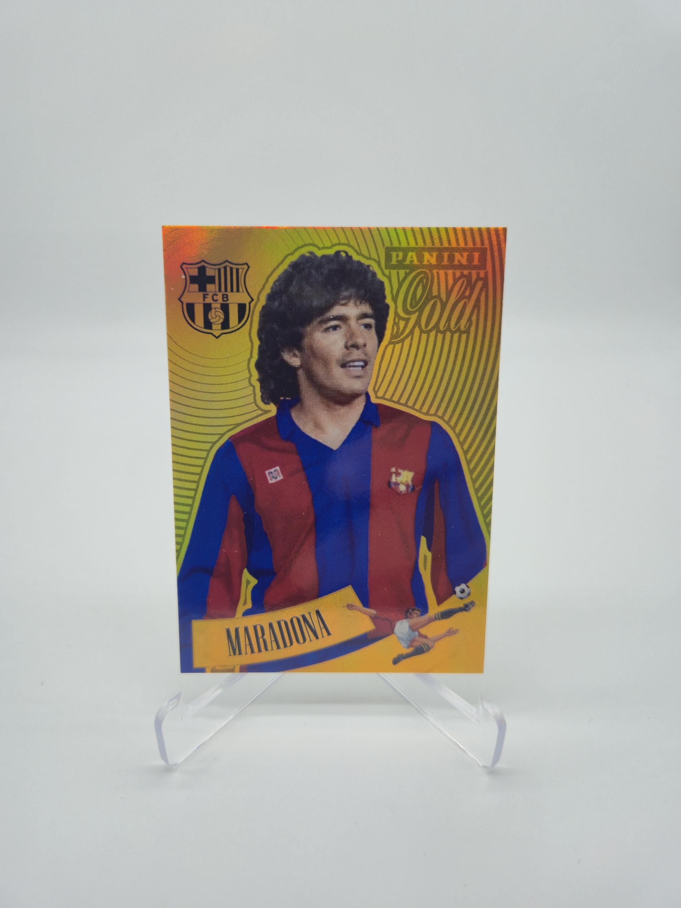 FCバルセロナ 125周年記念ユニフォーム マラドーナ 10番 ディエゴ・マラドーナ「ゴールド」FCバルセロナ125周年記念2025